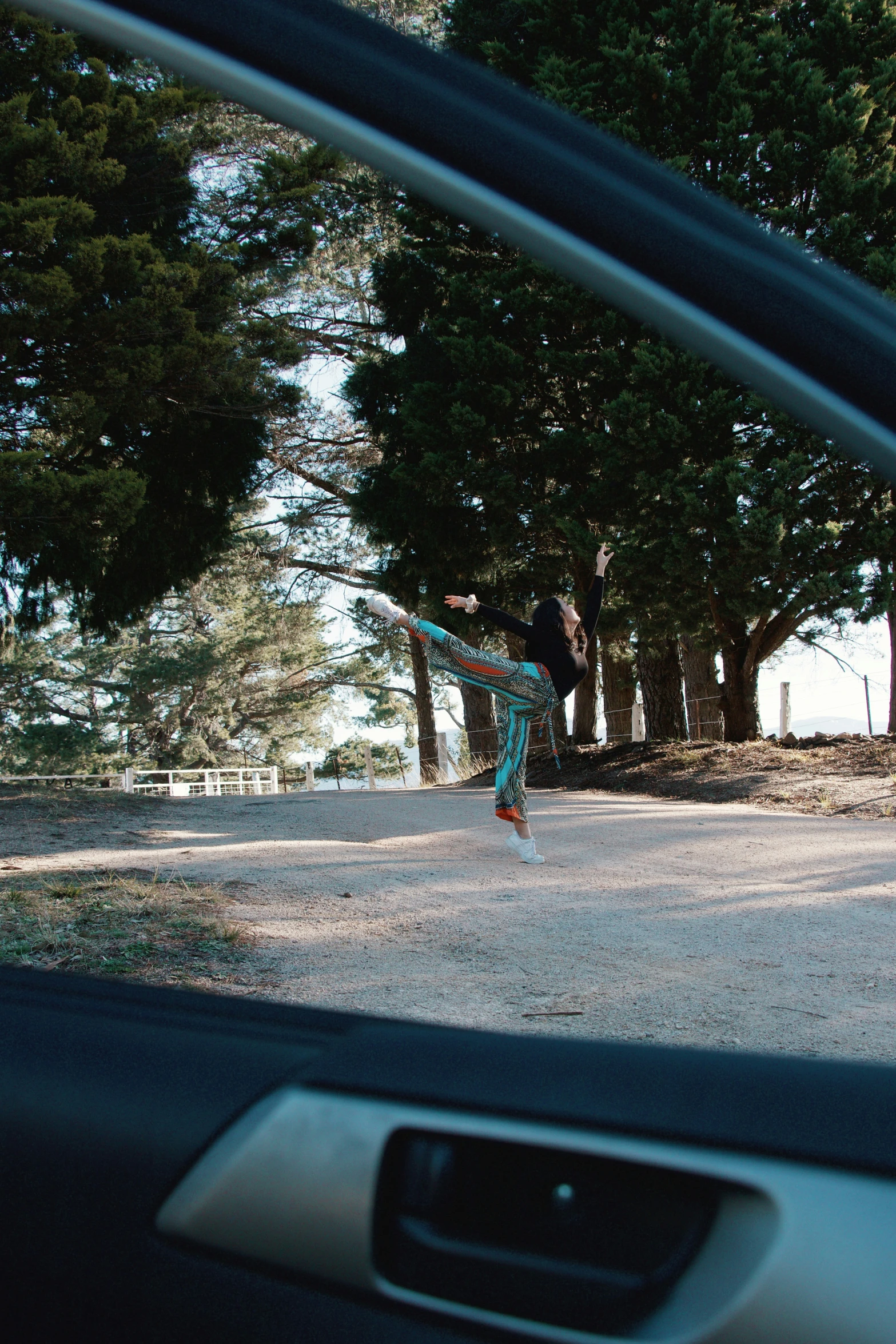 a person is on a skateboard doing tricks