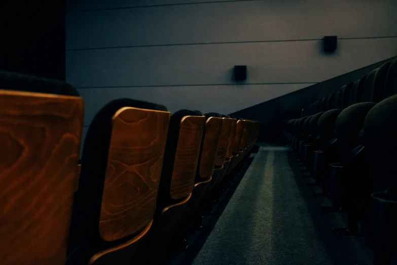 the empty seats are on the long hall