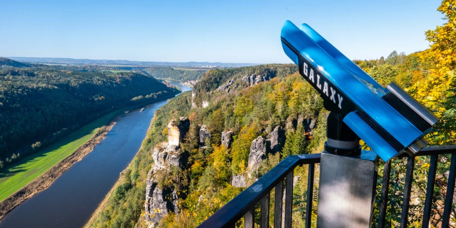 view of valley and river from a overlook point