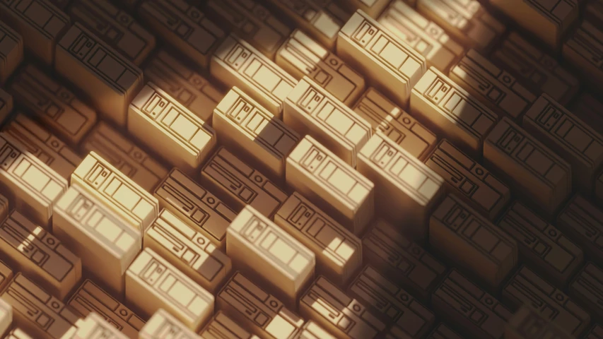 a textured pograph of wooden blocks with different shapes