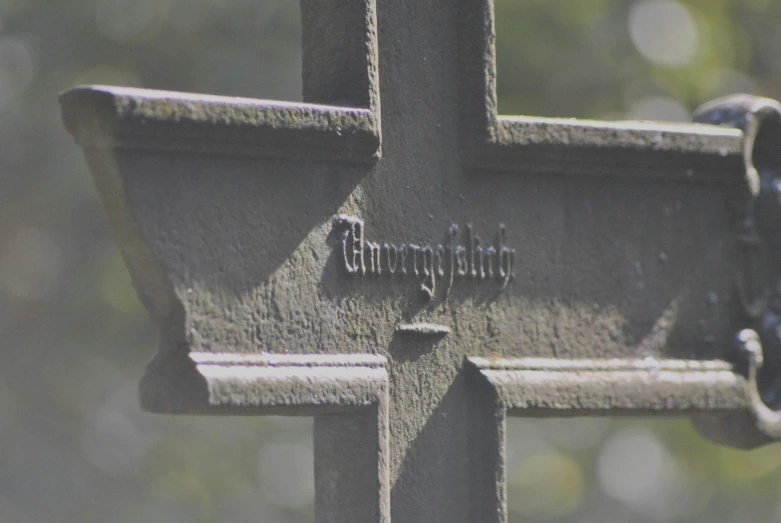 this is an image of a wooden cross