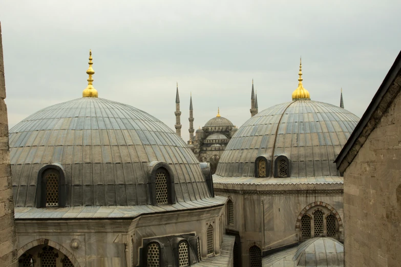 an old building with a large dome