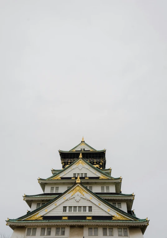 a large building with many spires on top