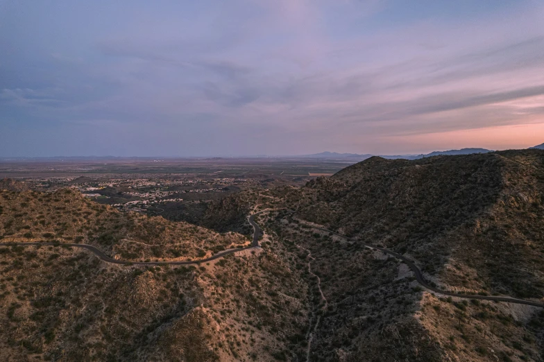 the view of the town of santa y as seen from the trail to the summit