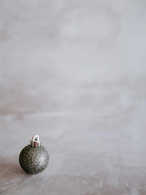 an ornament is sitting on the surface of a room