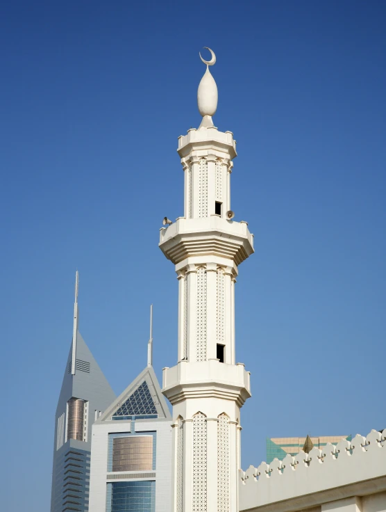 a clock tower in the middle of town