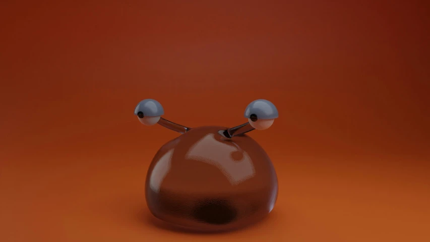 an artistic ceramic object with several balls attached to it