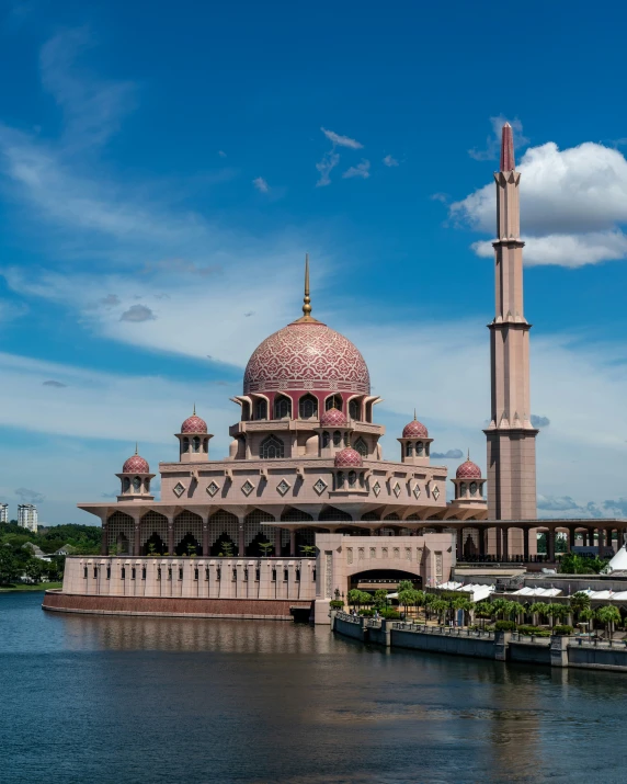 the dome in the middle is located on top of a bridge