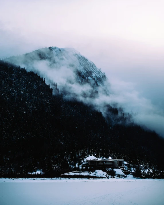 some very pretty mountains covered with snow