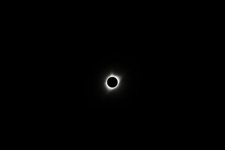 the solar eclipse is seen in this image from nasa