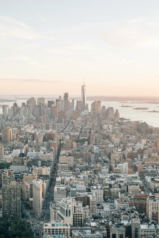 a very big city with some very tall buildings