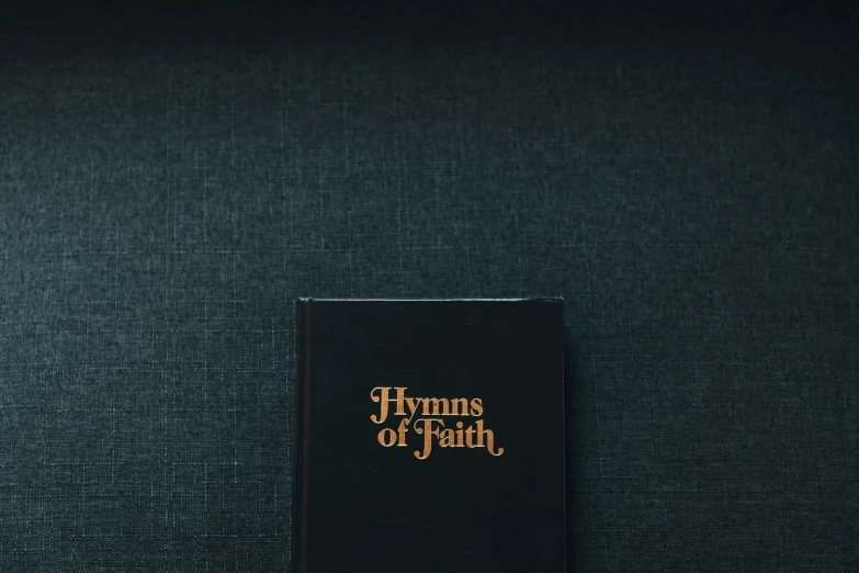 a book with gold lettering and the word hognans