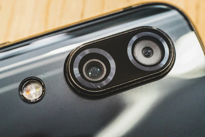 the dual cameras make for a sleek phone with powerful sound