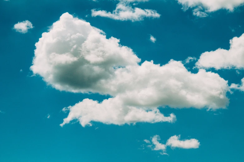 some pretty clouds against a blue sky