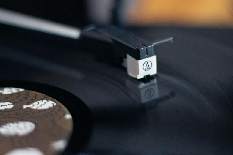 the letter on the back of the record is made from lego blocks