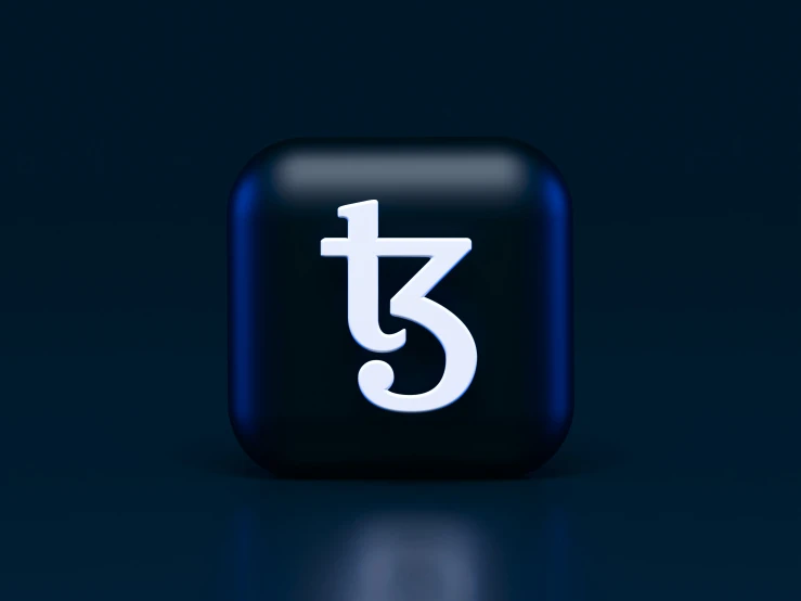 the number thirteen in the blue square icon