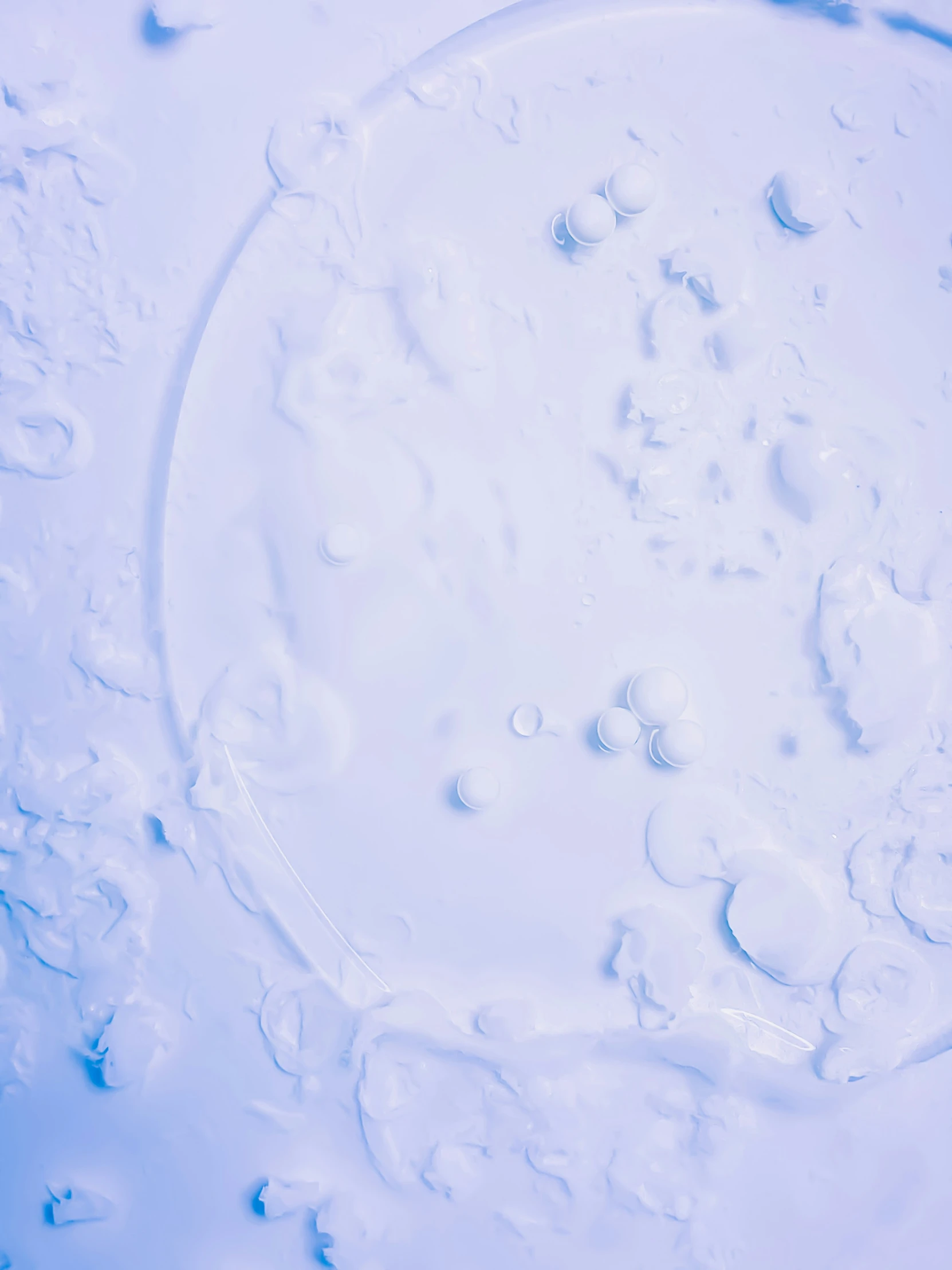 some water drops and blue sky as a background