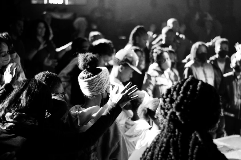 a black and white po of people at a wedding