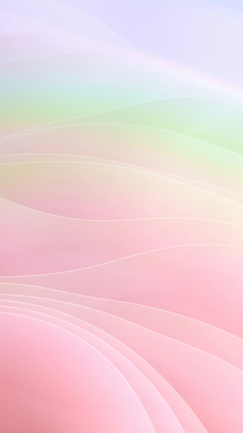 blurry image of wavy lines with soft pink and blue