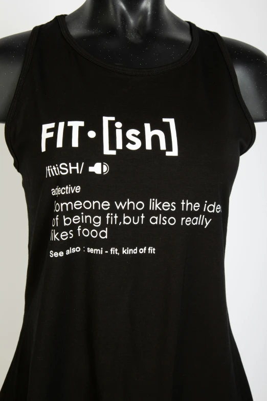 a women's tank top with an english quote