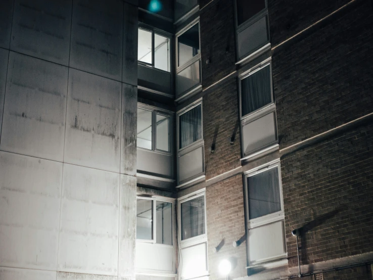 an image of a building that is lit up