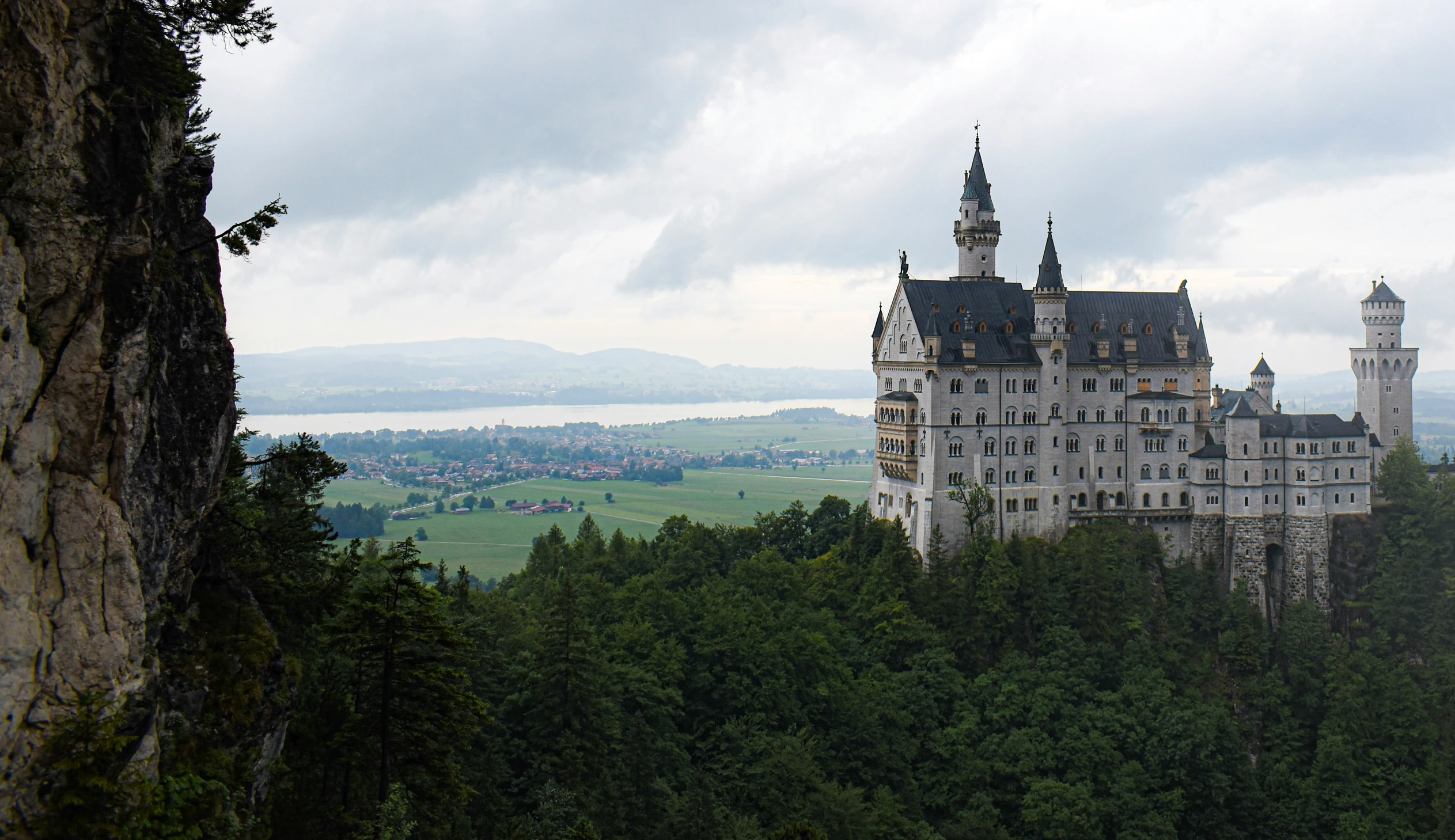 a castle made out of some type of building