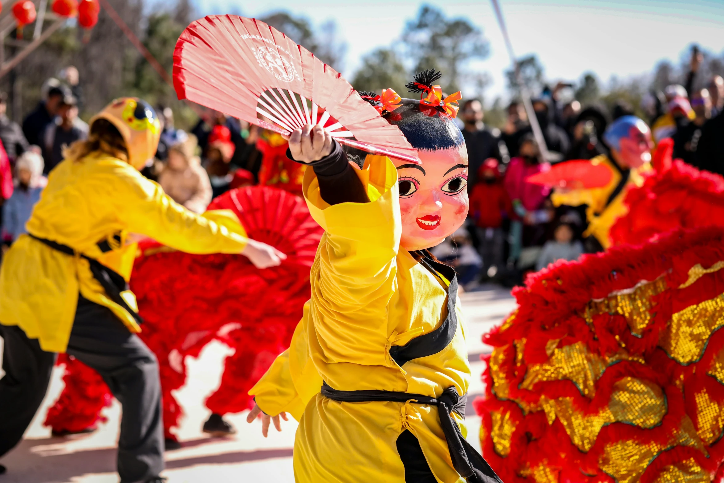 group of dancers performing in oriental dance and show