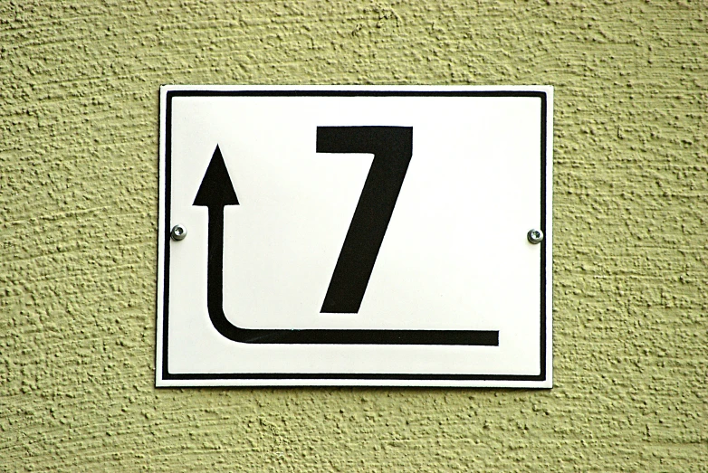 a sign with the letter z drawn on it