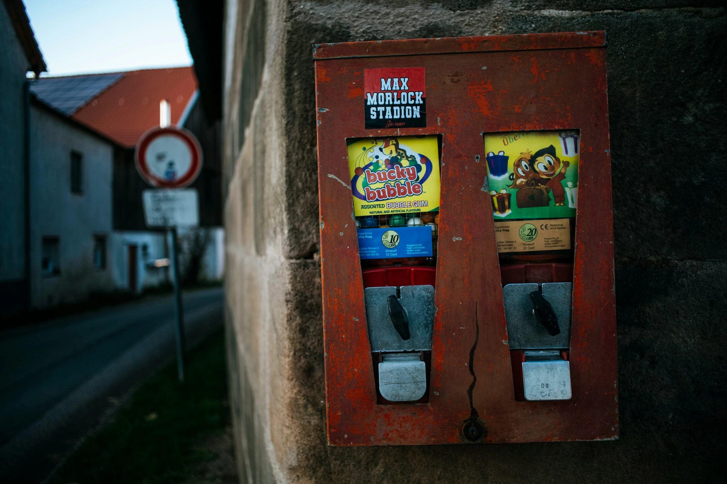 two machines that are placed near each other