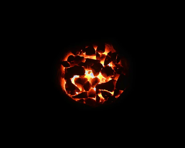 this is an image of a halloween pumpkin carved into the shape of a skull