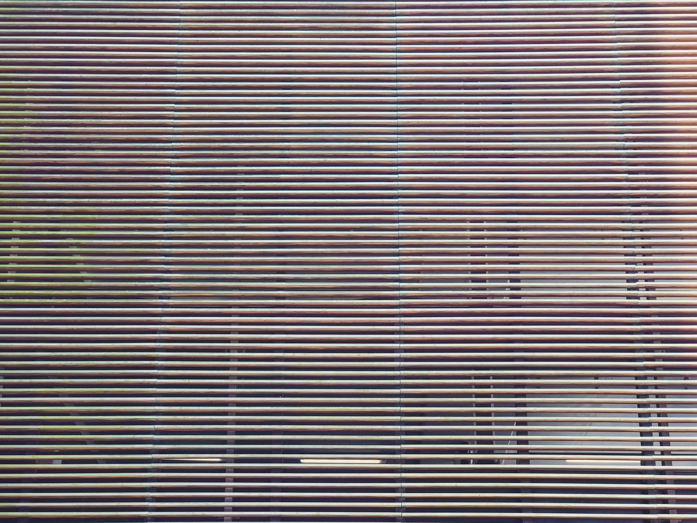 this is an image of a blinds that are open