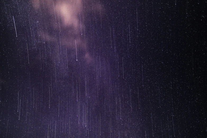 several stars in the sky at night on a clear day