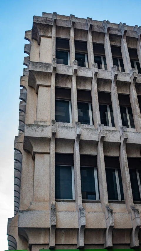 the building has several levels to allow people to climb up and down