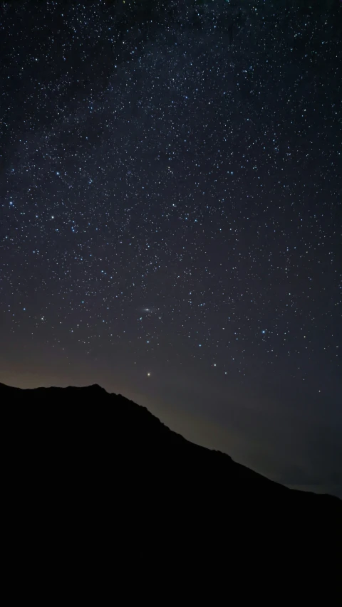 a night time sky filled with lots of stars