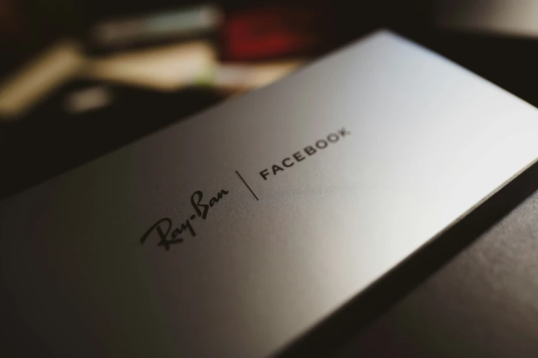 close up picture of signature on the cover of a facebook page