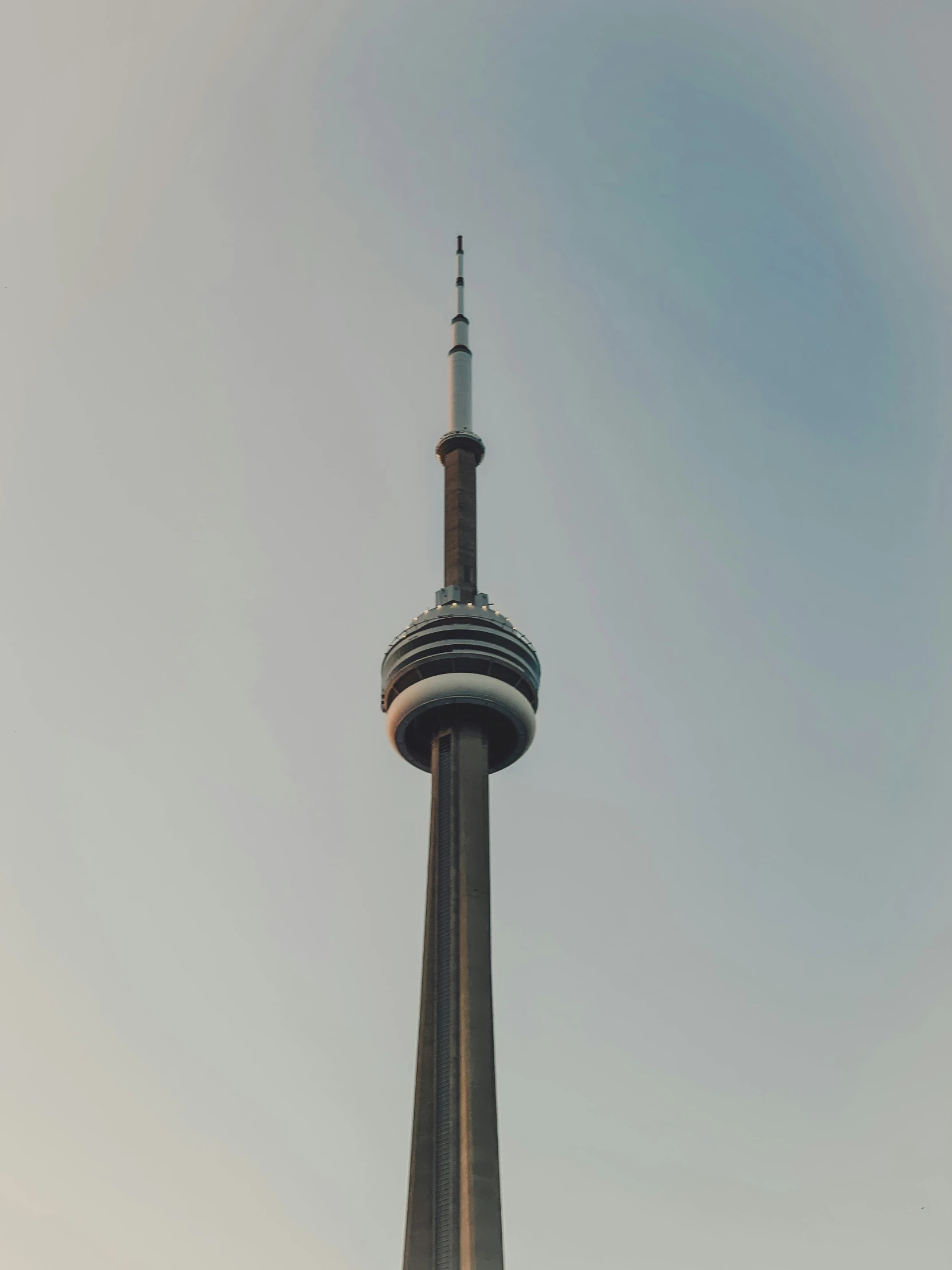 the fernstank spire of an urban building