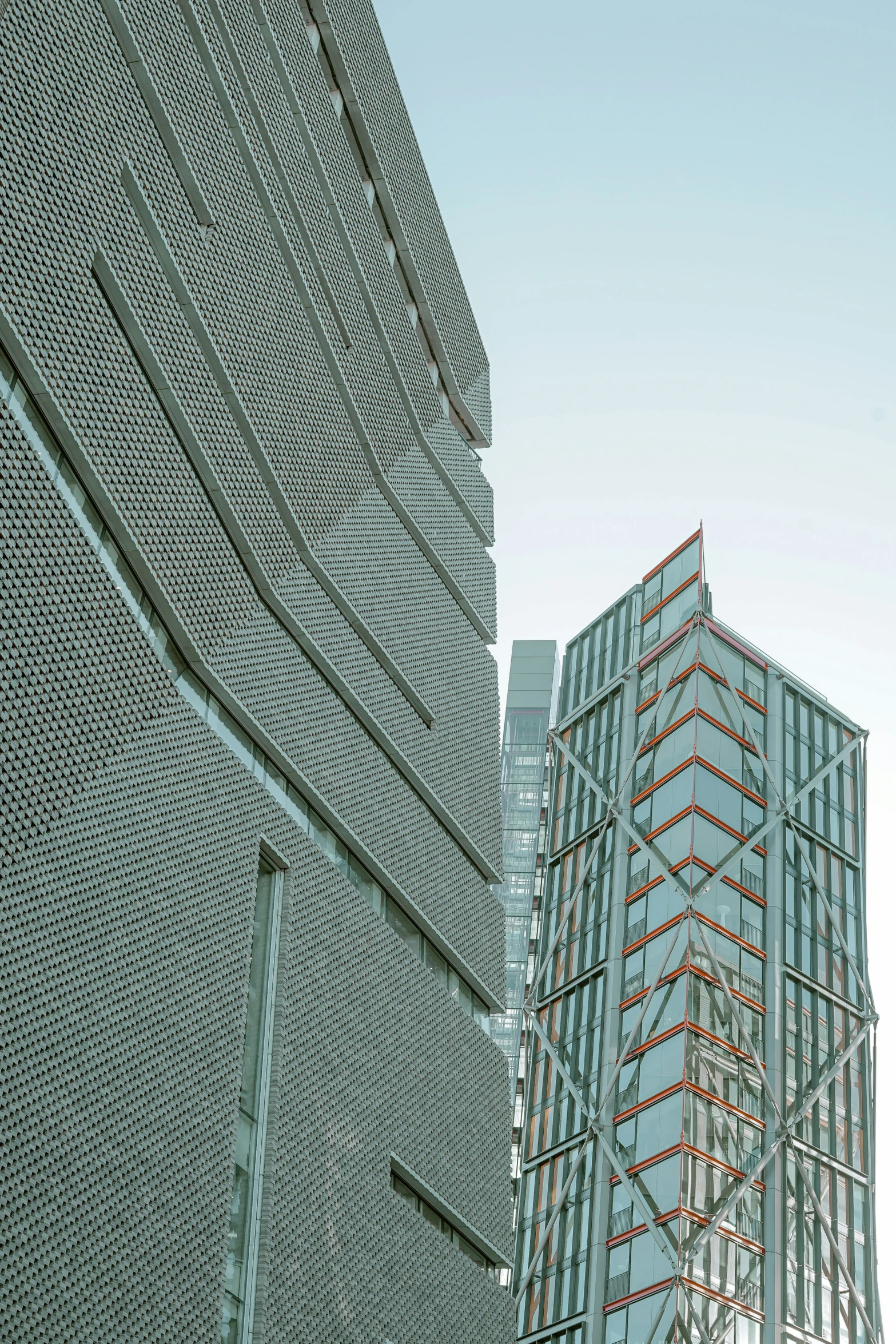 a po of some buildings taken from the street