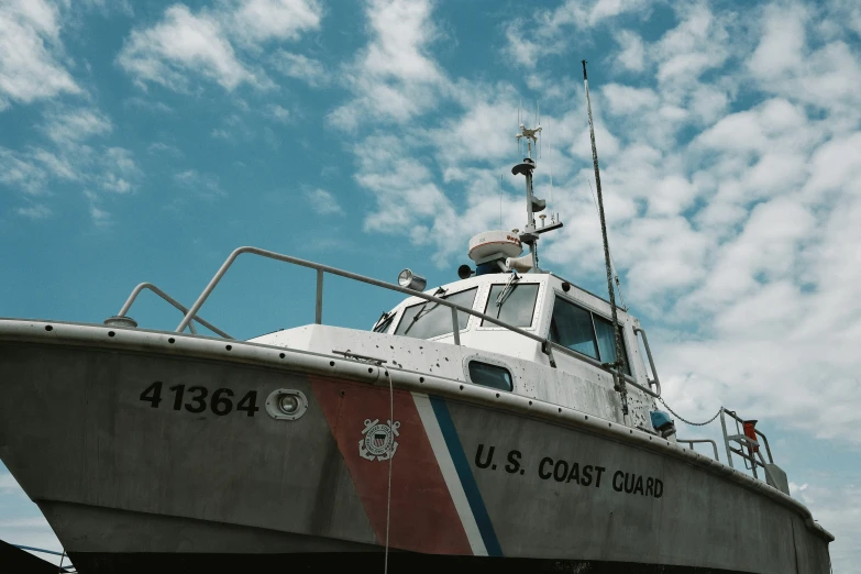 this boat is named u s coast guard