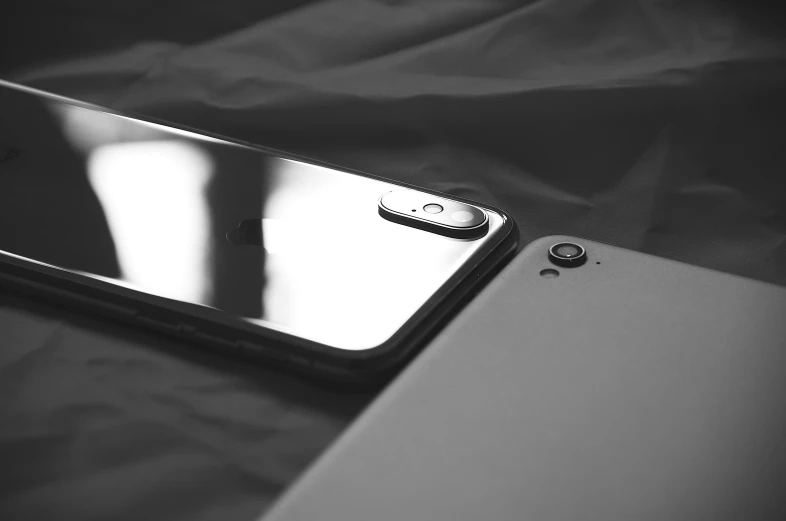 a close up view of a phone on a table