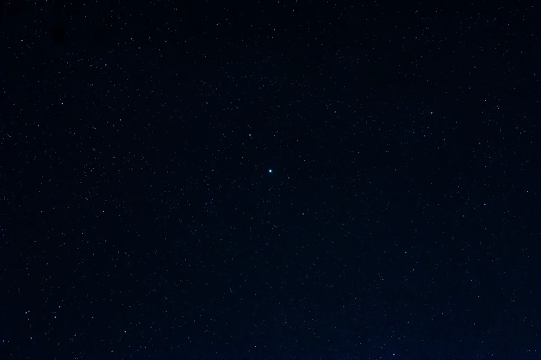 the night sky has some small stars on it