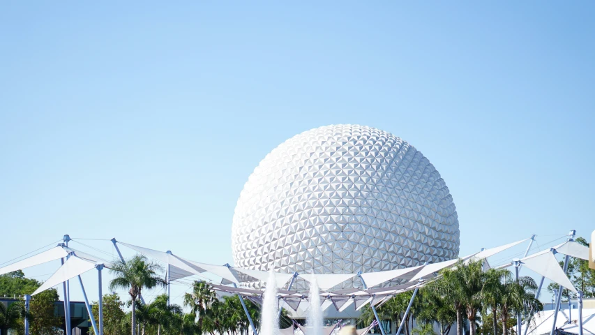 the top of a building with lots of structures around it