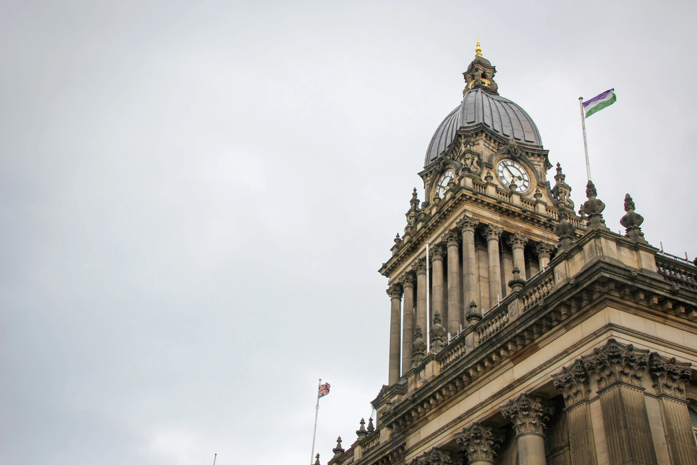 a tall tower with a clock on the top