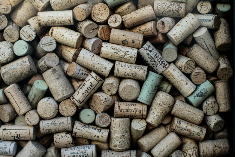 this is an image of wine corks