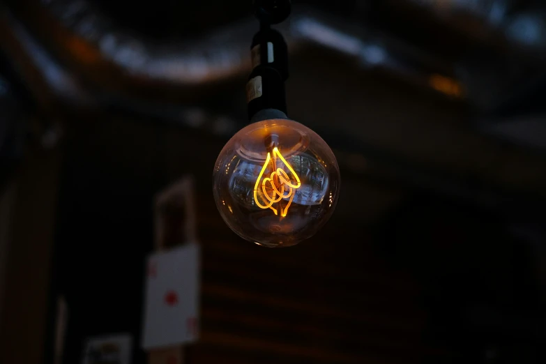 a light bulb with the logo on it