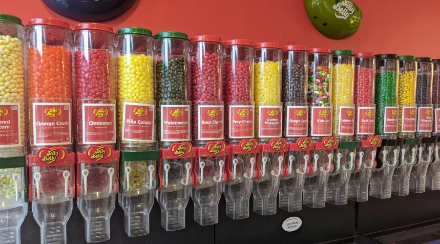 many different types of cereals on display