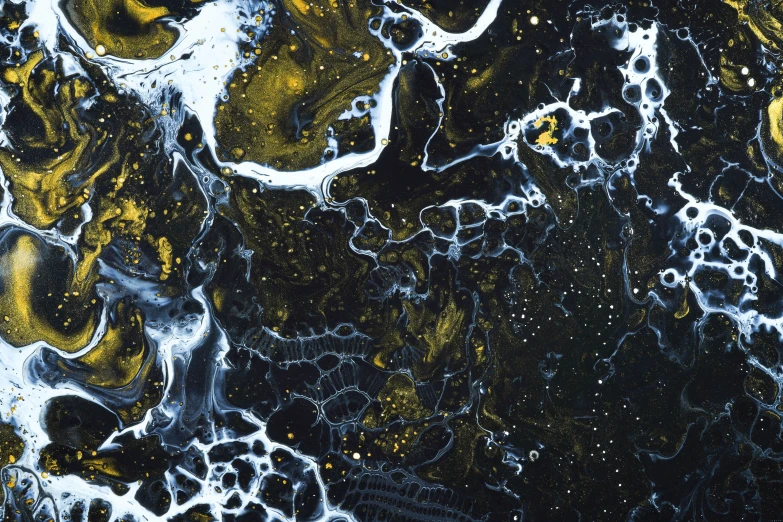 a very beautiful black and yellow textured paint