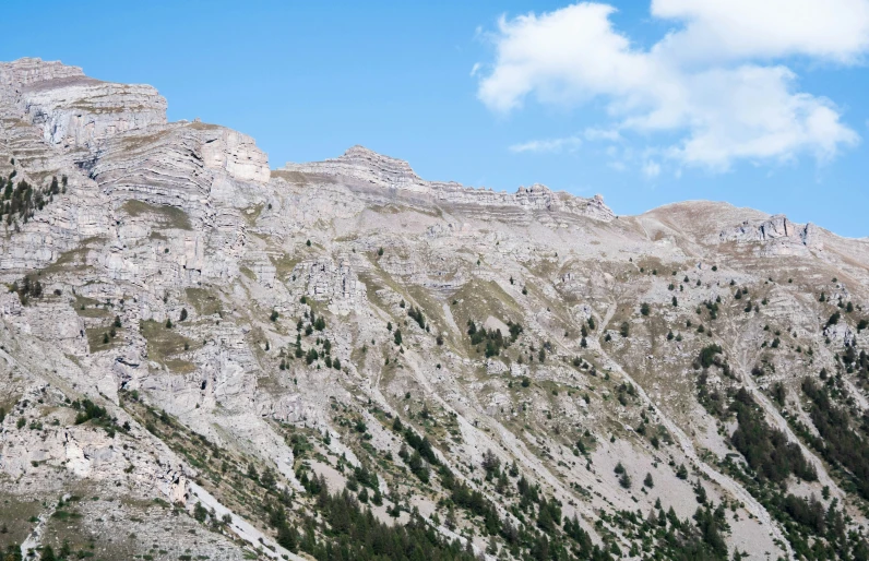 mountains surrounding each other with a sky background