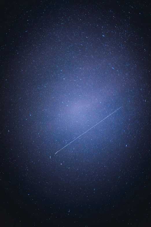 large blue star on black sky with no stars