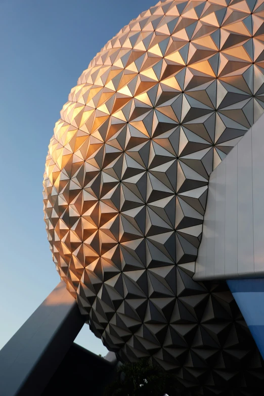 a close up of the exterior of spaceship at night