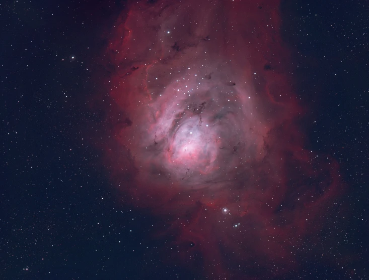 an image of a star cluster in the sky